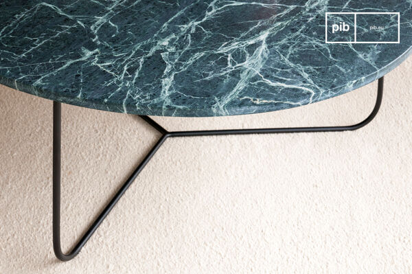 The white veined marble top is sublime.