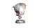 Miniatuur Zilveren metalen vuurtorenlamp Laycock Productfoto