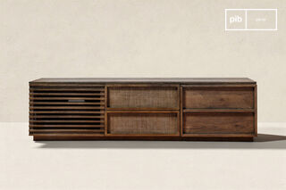 Vintage Holz-TV-Schrank Jake