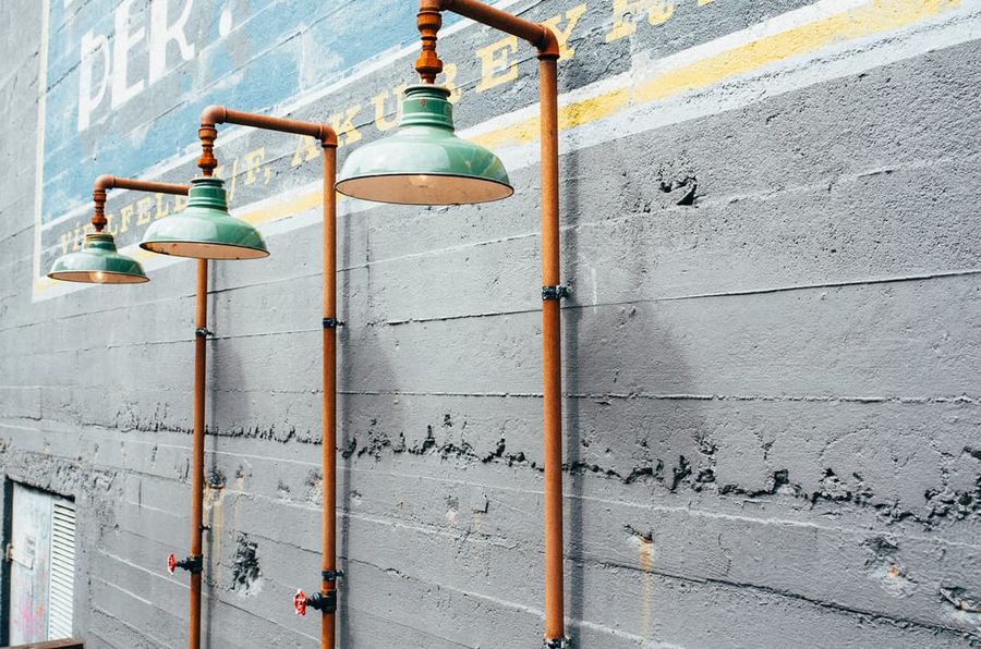 Vintage wandverlichting