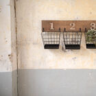 An atypical and charming wall storage unit.