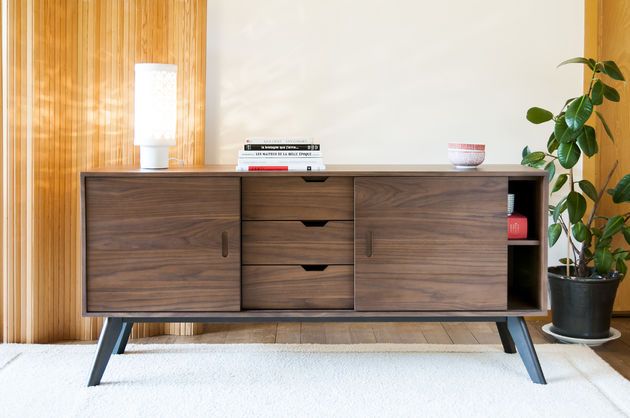 Notenhouten buffet Hinda
