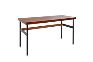 Walnut desk with drawer Velina
