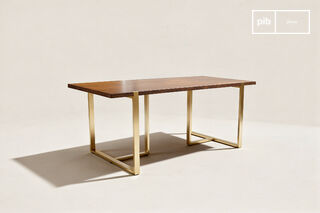 Walnut dining table Neutra