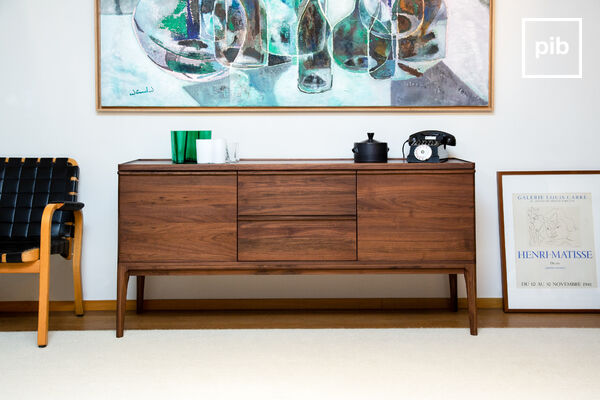 Walnut sideboards