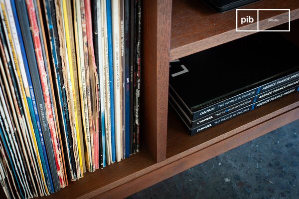 The understated silhouette brings a subtle balance of character and discretion to the room