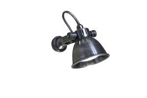 Zilveren wandlamp Bistrot