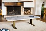 White coffee table