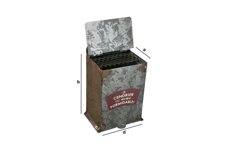 Product Dimensions Wonderful ashtray