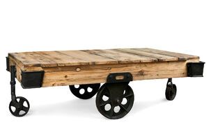 Houten salontafel Wood Wagon