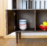 Two spacious storage compartments.