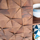 They are made of solid wood, like the rest of this storage, which gives it a great robustness