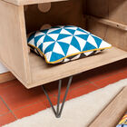 The simple design of this wooden sideboards can be easily combined with any decoration