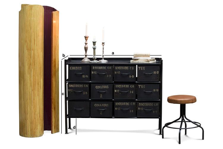 Product Dimensions 12-drawer workshop chest of drawers Shelby