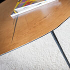 The beautiful structure of the cut comes from a single slice of wood.