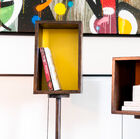 A practical piece of furniture with a touch of colour