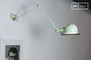 Mintgroene Jieldé wandlamp