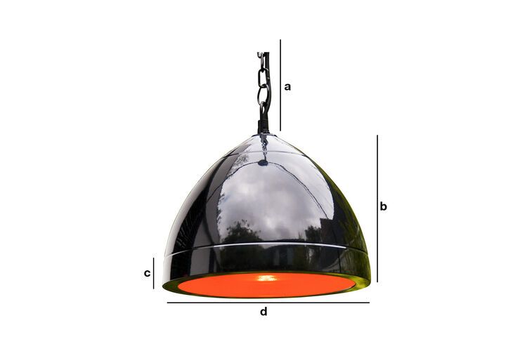 Productafmetingen Zwarte Këpsta hanglamp