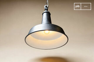 Zwarte metalen hanglamp Black Factory