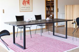 Zwarte essen eetkamertafel Osaka