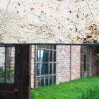 Rechthoekige spiegel met een sobere vintage design 